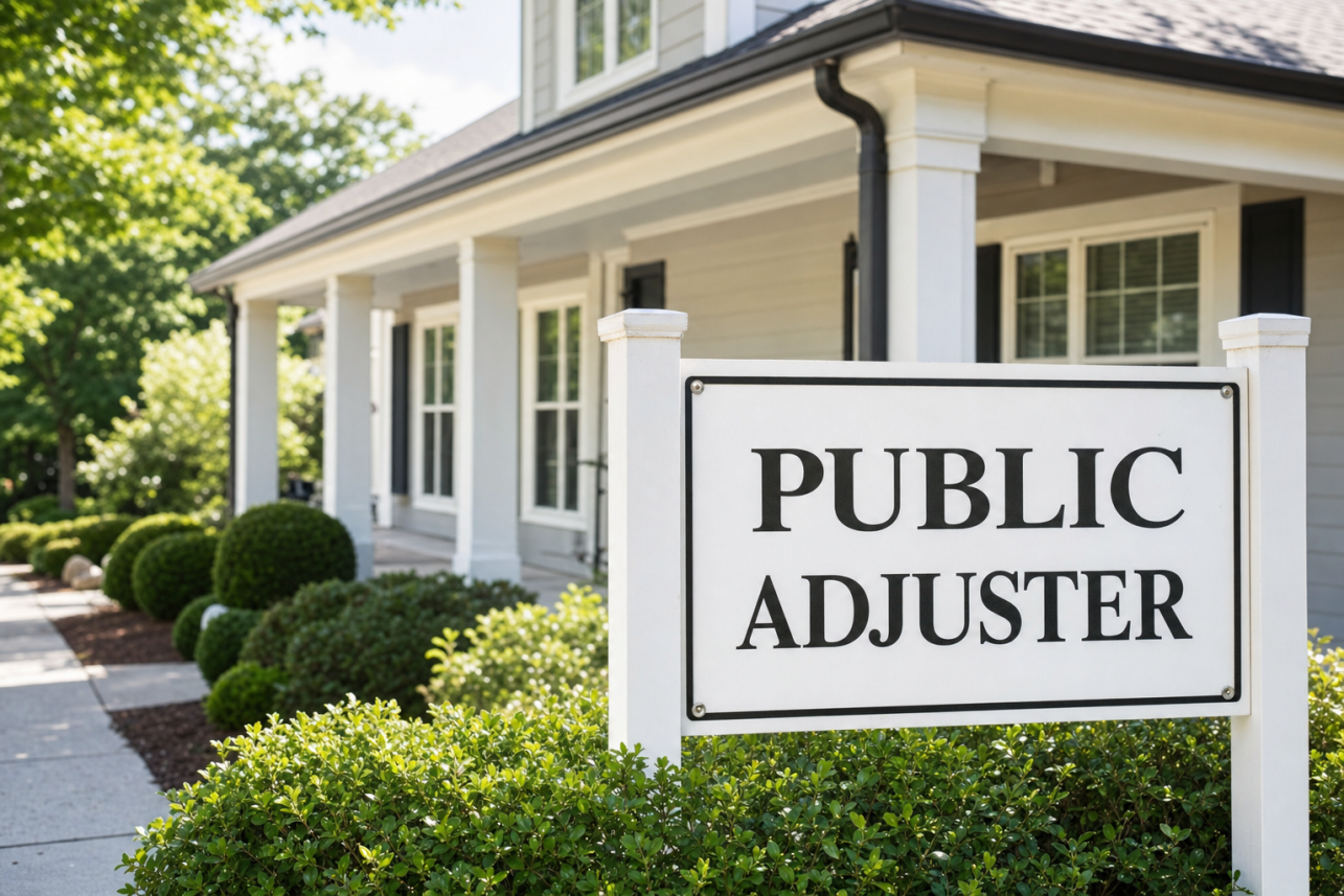 Public Adjuster Fearrington Village, NC — Public adjuster services for local customers.