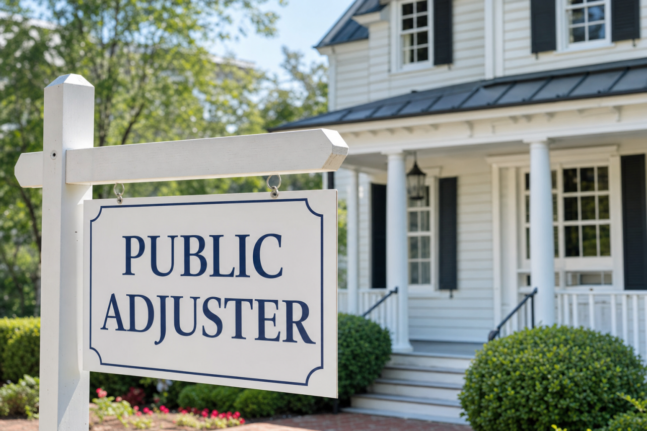 Public Adjuster Fearrington Village, NC — What does a public adjuster Fearrington Village NC homeowners hire actually do for me?.
