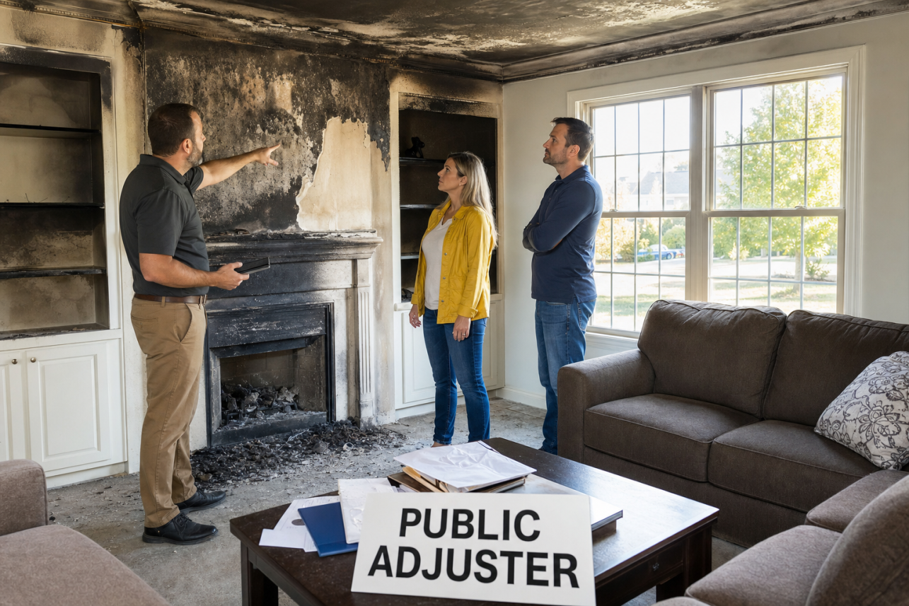 Public Adjuster Fuquay-varina, NC — Is the insurance company's offer really all my claim is worth?. Often it is not. Carrier estimates frequently miss hidden damage — smoke residue inside wall cav.