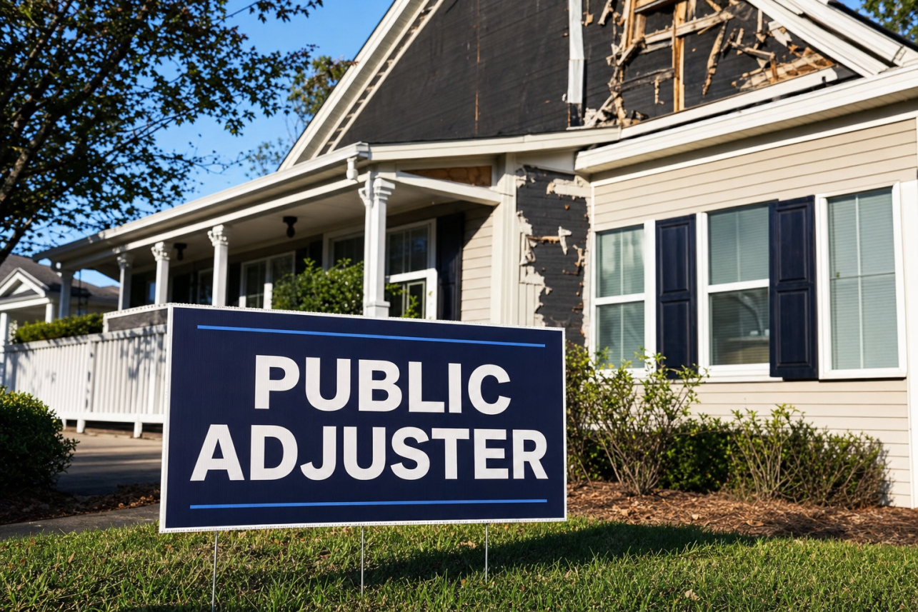 Public Adjuster Silk Hope, NC — Public adjuster services for local customers.