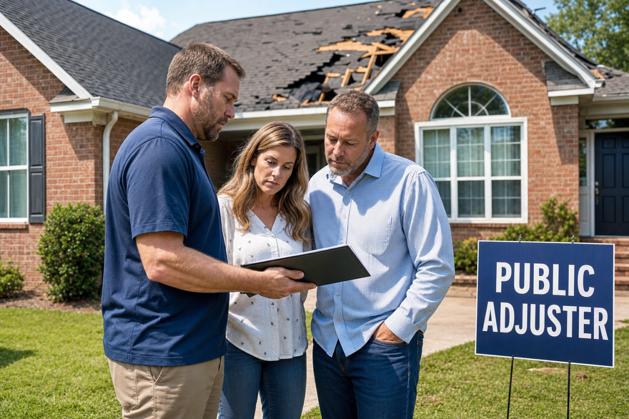 Public Adjuster Smithfield, NC — What does a public adjuster Smithfield NC homeowners hire actually cost?. We work on a contingency fee — a percentage of what the insurance company pays on your.