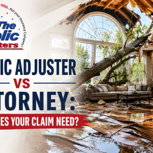 Public Adjuster Vs Attorney - In NC
