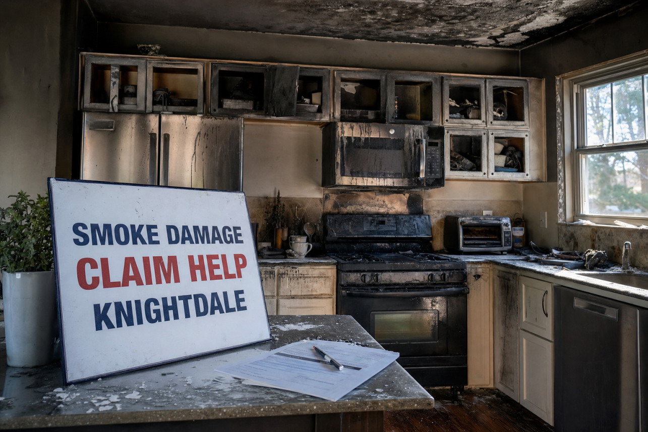 Smoke Damage Claim Help Knightdale, NC — Where can I get Smoke Damage Claim help knightdale NC after a kitchen grease fire?.