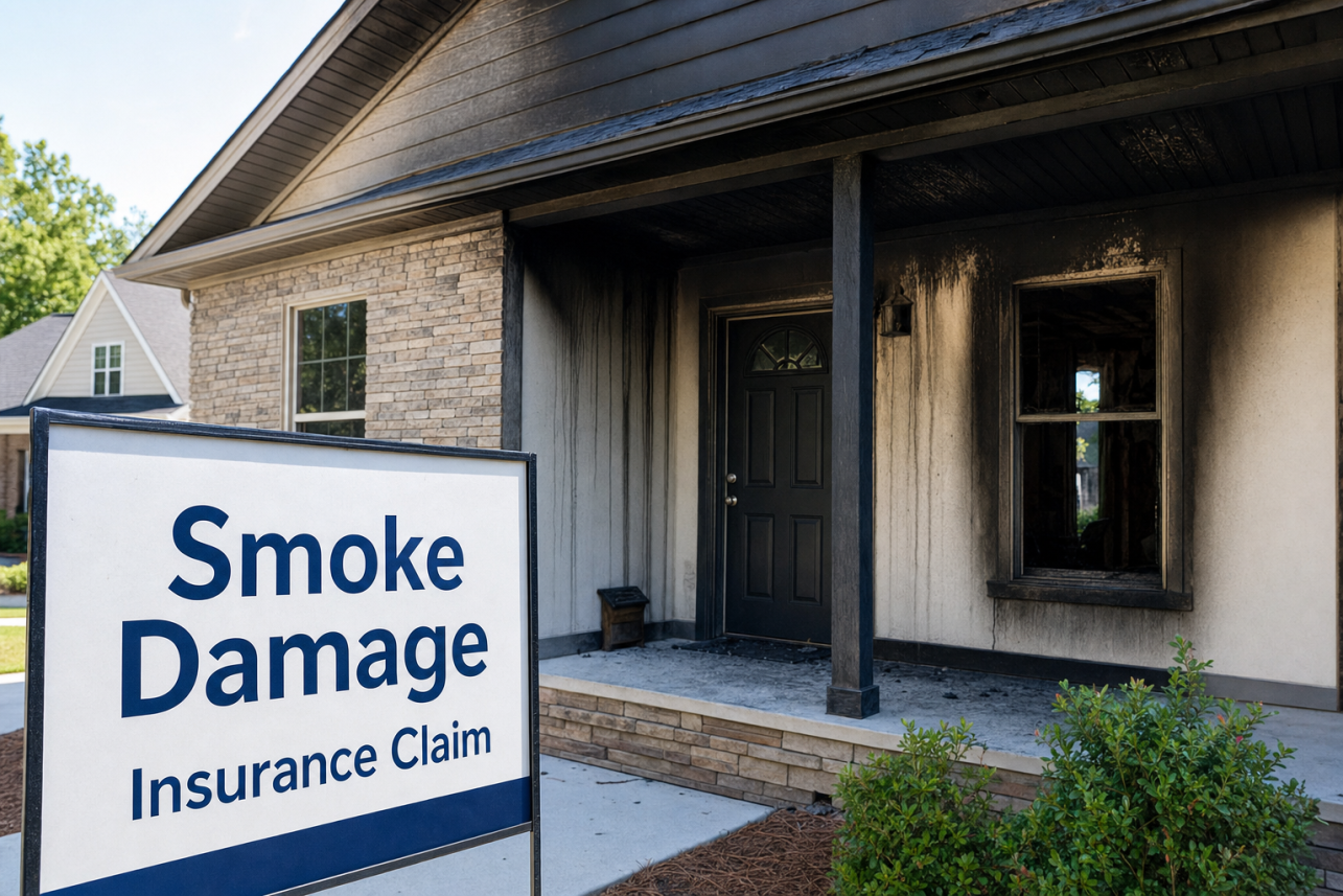 Smoke Damage Insurance Claim Holly Springs — Smoke Damage insurance Claim services for local customers.