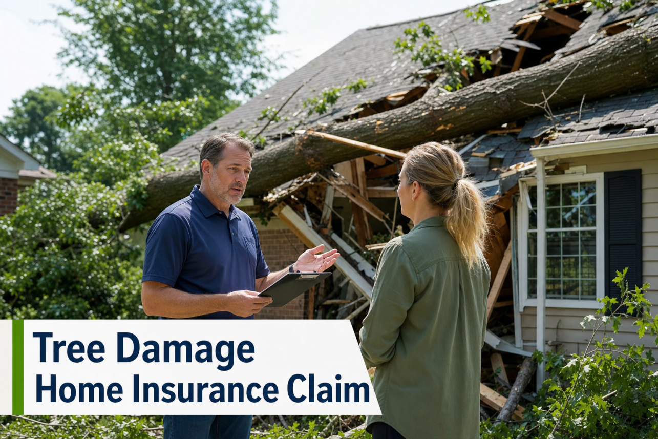 Tree Damage Home Insurance Claim Mebane — Does homeowners insurance cover a tree that falls on my house in Mebane, and what about the tree removal itself?.