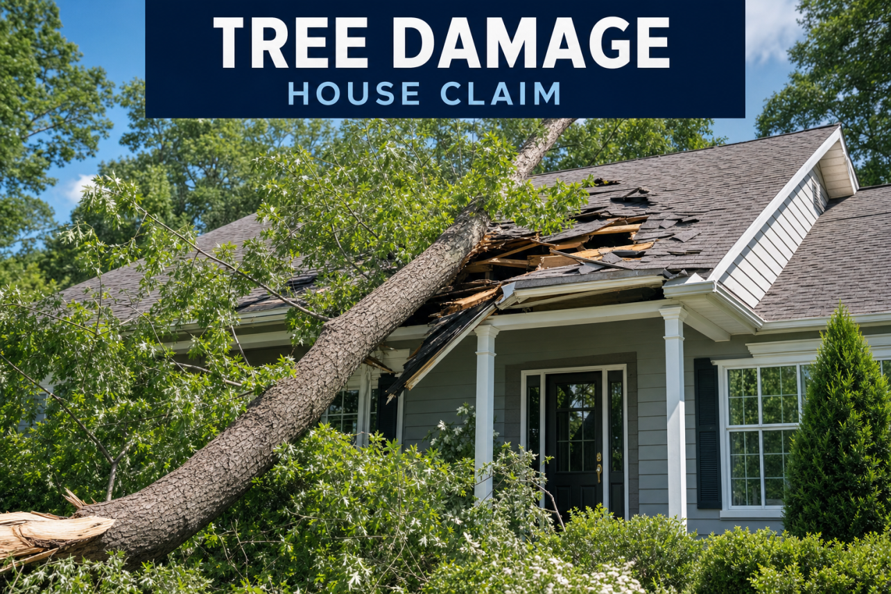 Tree Damage House Claim Holly Springs, NC — Tree Damage house Claim services for local customers.
