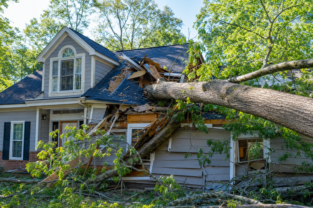 Tree Fell On House Insurance Chapel Hill — Tree fell on house insurance chapel hill services for local customers.