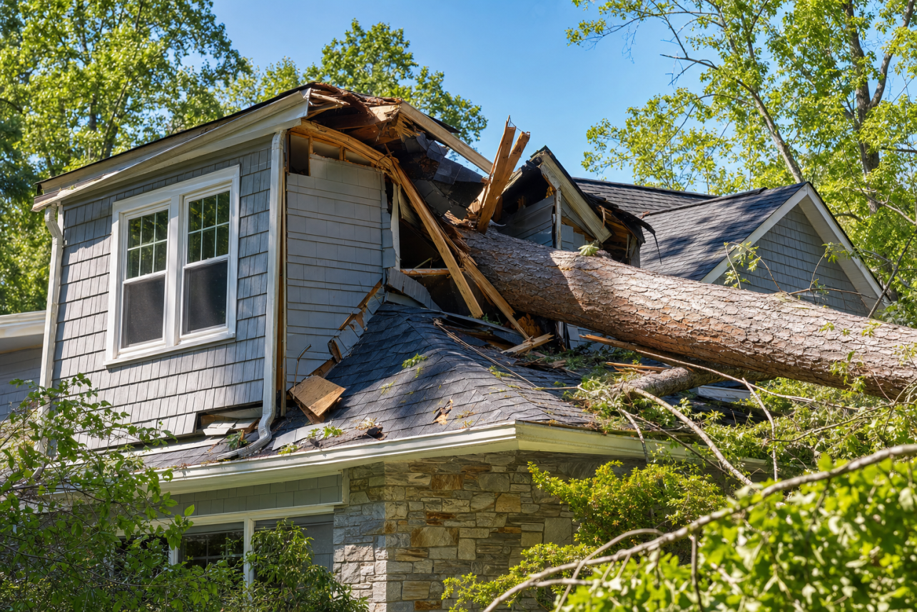 Tree Fell On House Insurance Chapel Hill — What should I do first when filing a tree fell on house insurance Chapel Hill claim?.