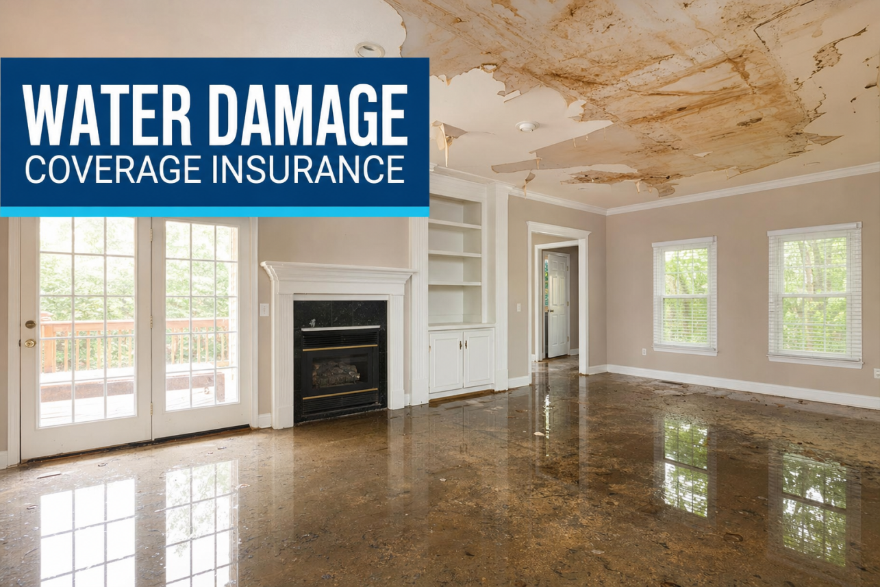 Water Damage Coverage Insurance Fuquay-varina — Water damage coverage insurance services for local customers.