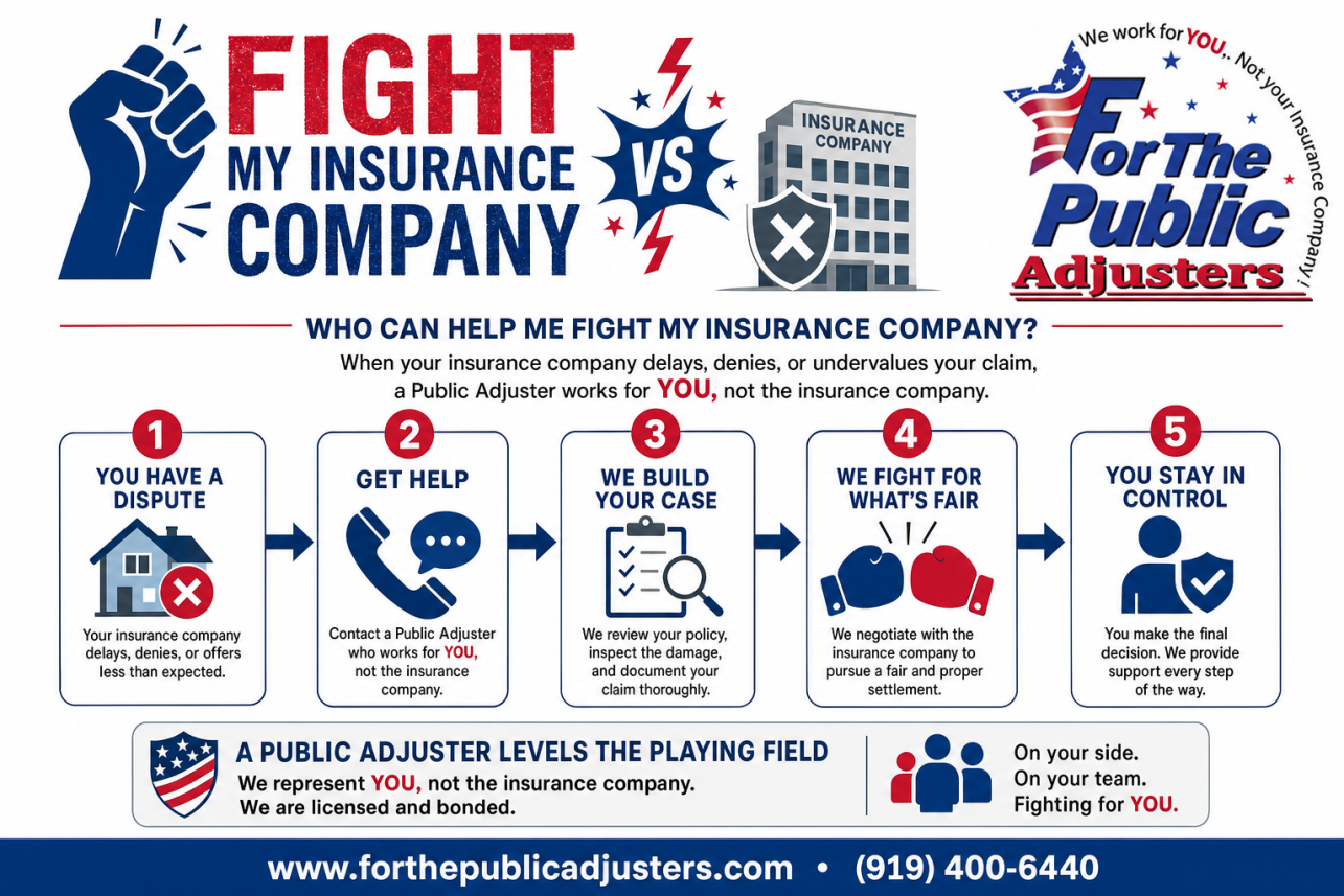 Fight My Insurance Company Infographic