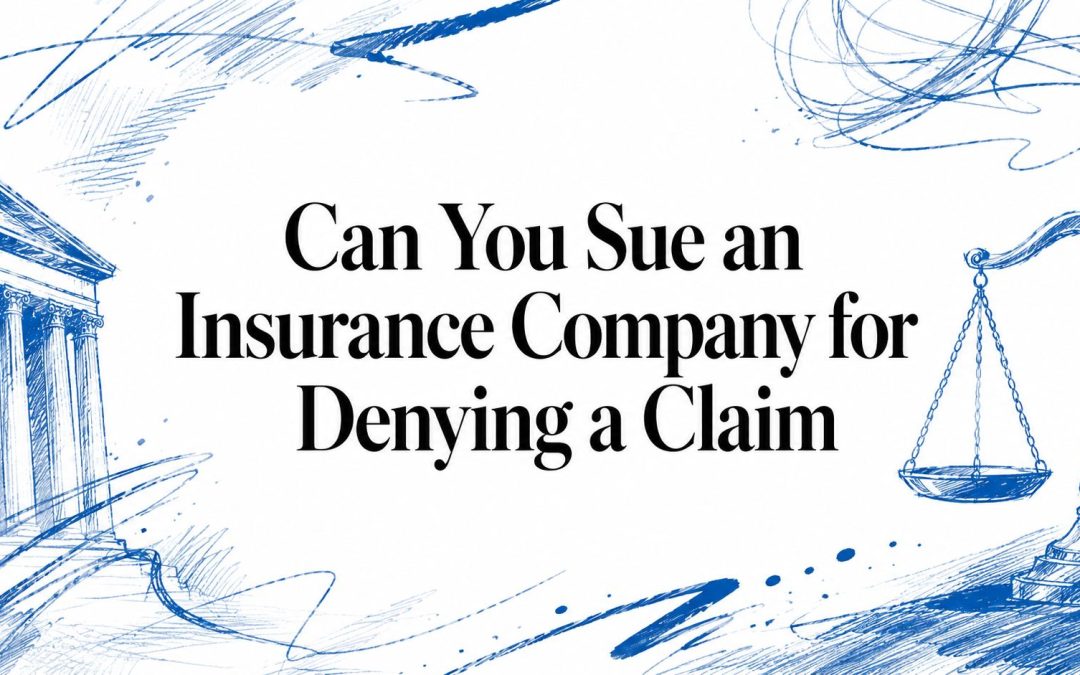 Can You Sue an Insurance Company for Denying a Claim