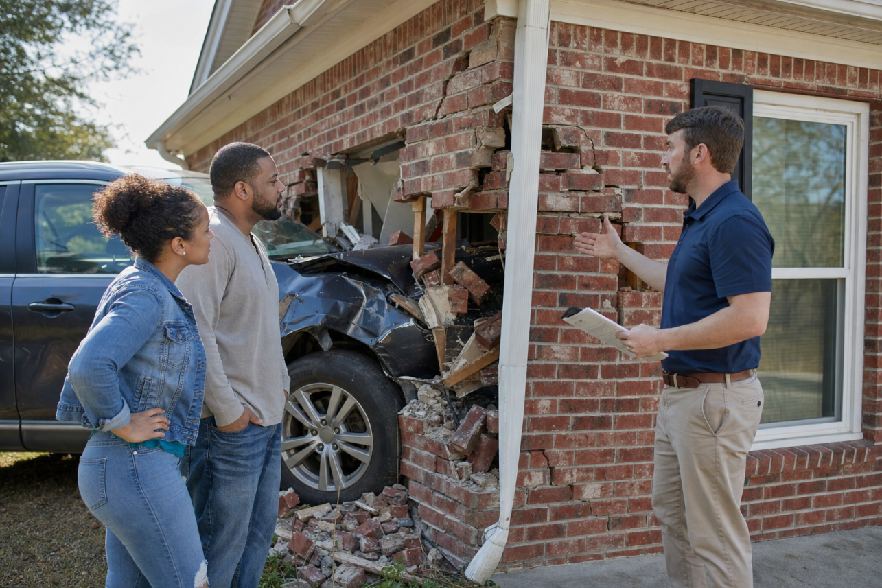 Car Hits Home Claim Elon, NC — Will the settlement actually cover rebuilding my wall — or just patching it?. This is where most vehicle-impact claims go wrong. The first estimate often prices.