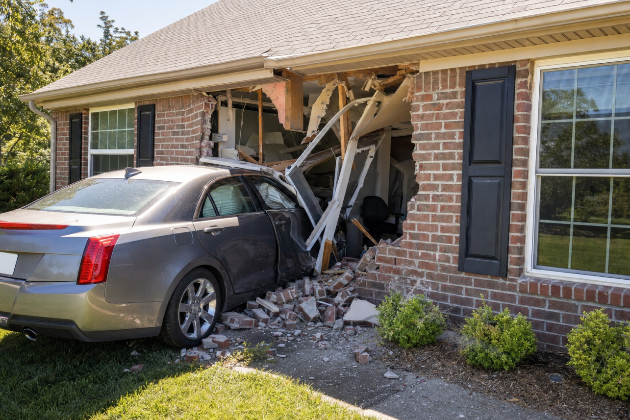 Car Hits Home Claim Elon, NC — What does a Car Hits Home Claim Elon NC actually cover under my homeowners policy?.