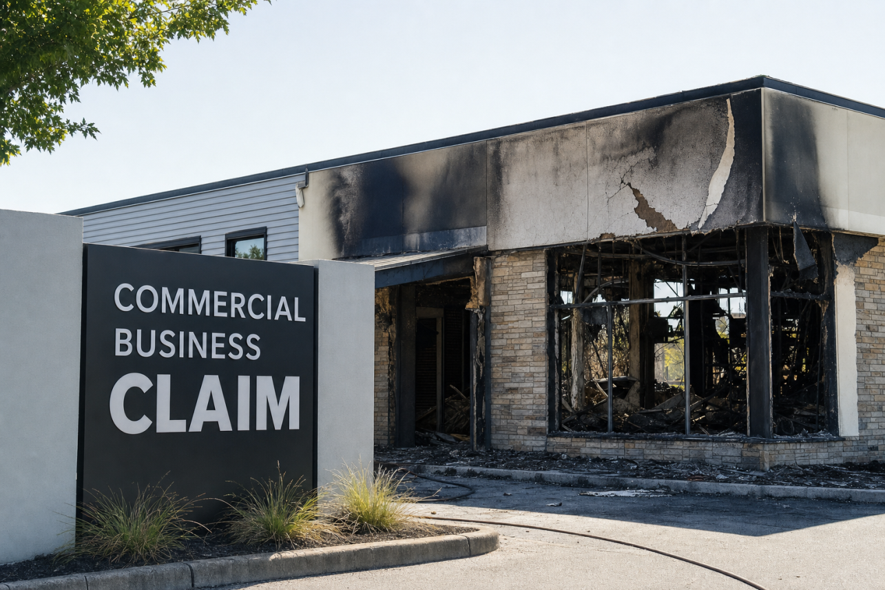 Commercial Business Claim Elon, NC — Commercial Business Claim services for local customers.