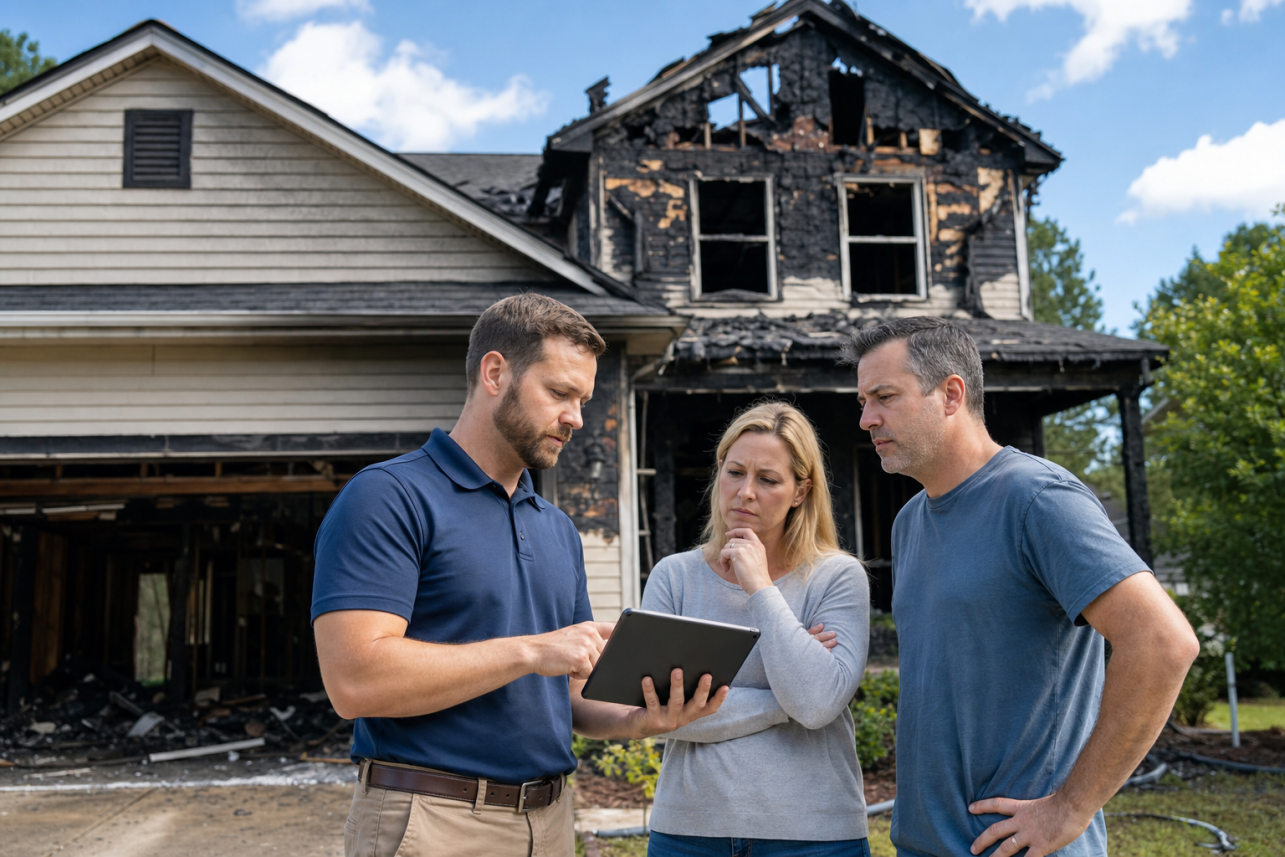 Fire Damage Insurance Claim Adjuster Rolesville — Why is the insurance company's offer so much lower than my contractor's repair estimate?. This is the single most common call we get after a Rolesville house fi.