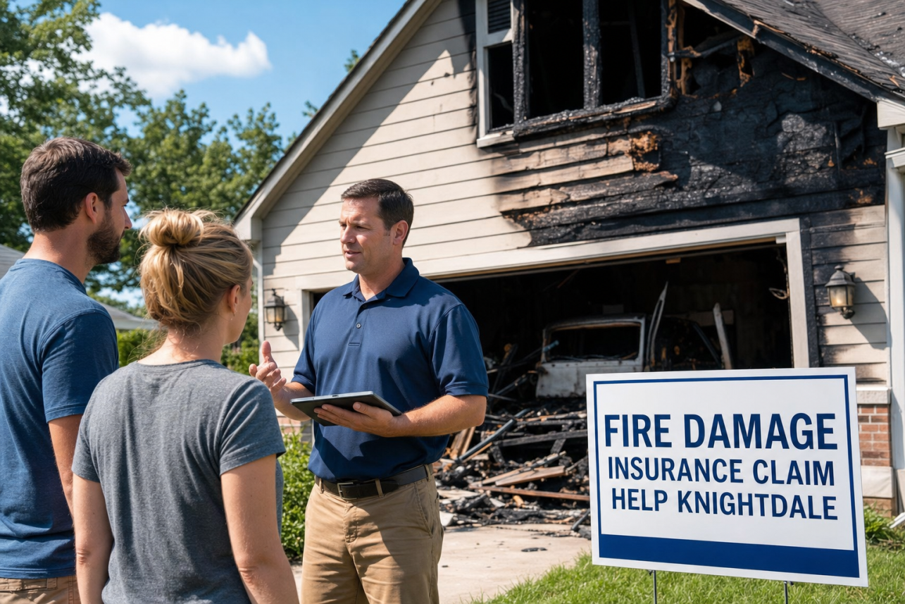 Fire Damage Insurance Claim Help Knightdale — How soon after a house fire in Knightdale should I contact a public adjuster?.