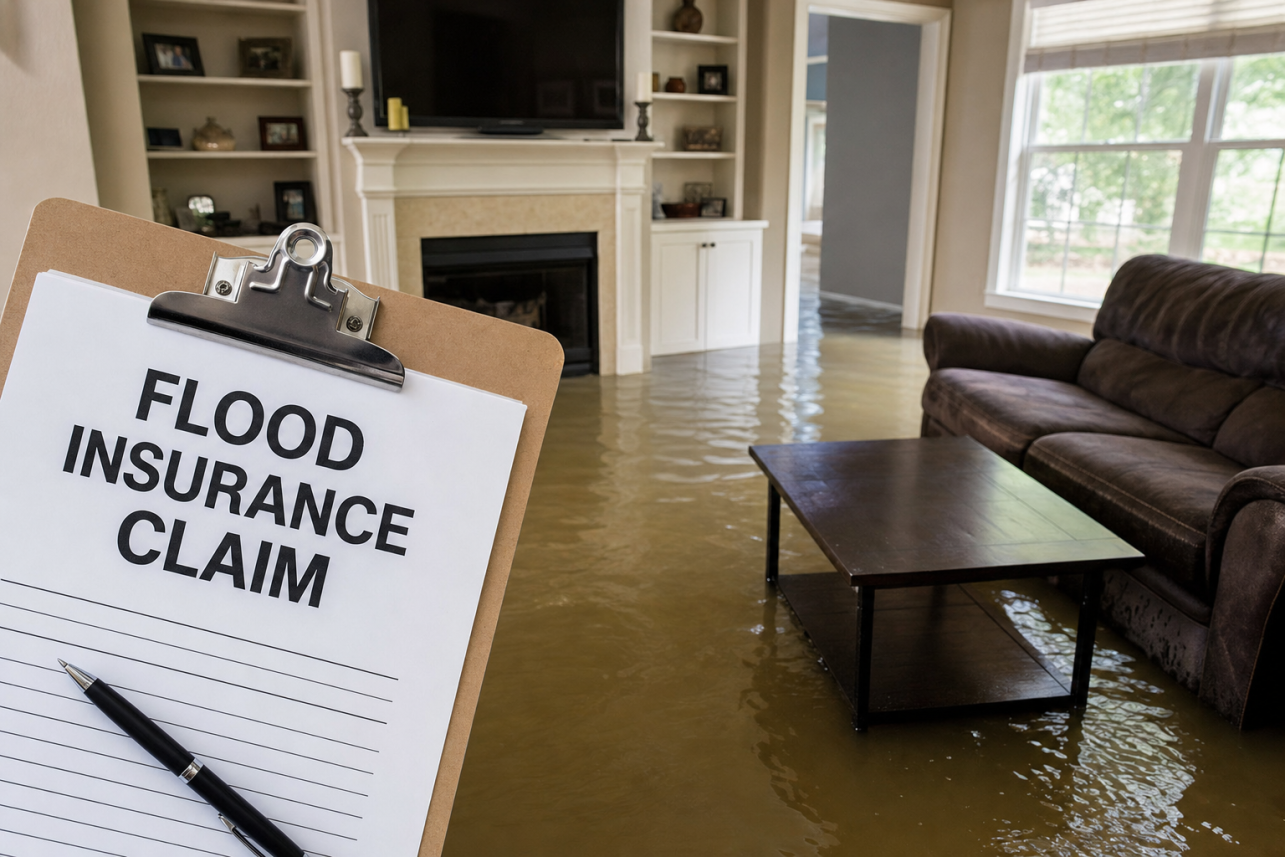 Flood Insurance Claim Burlington — Flood Insurance Claim services for local customers.