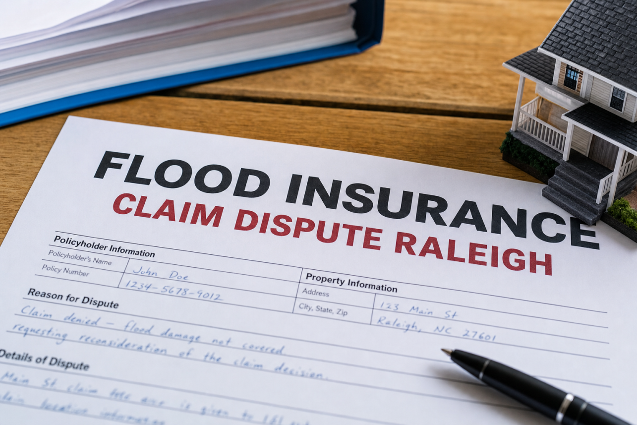 Flood Insurance Claim Dispute Raleigh — What are the most common reasons for a Flood Insurance Claim dispute Raleigh homeowners should watch for?.