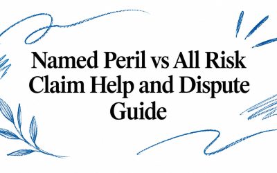 Named Peril vs All Risk Claim Help and Dispute Guide
