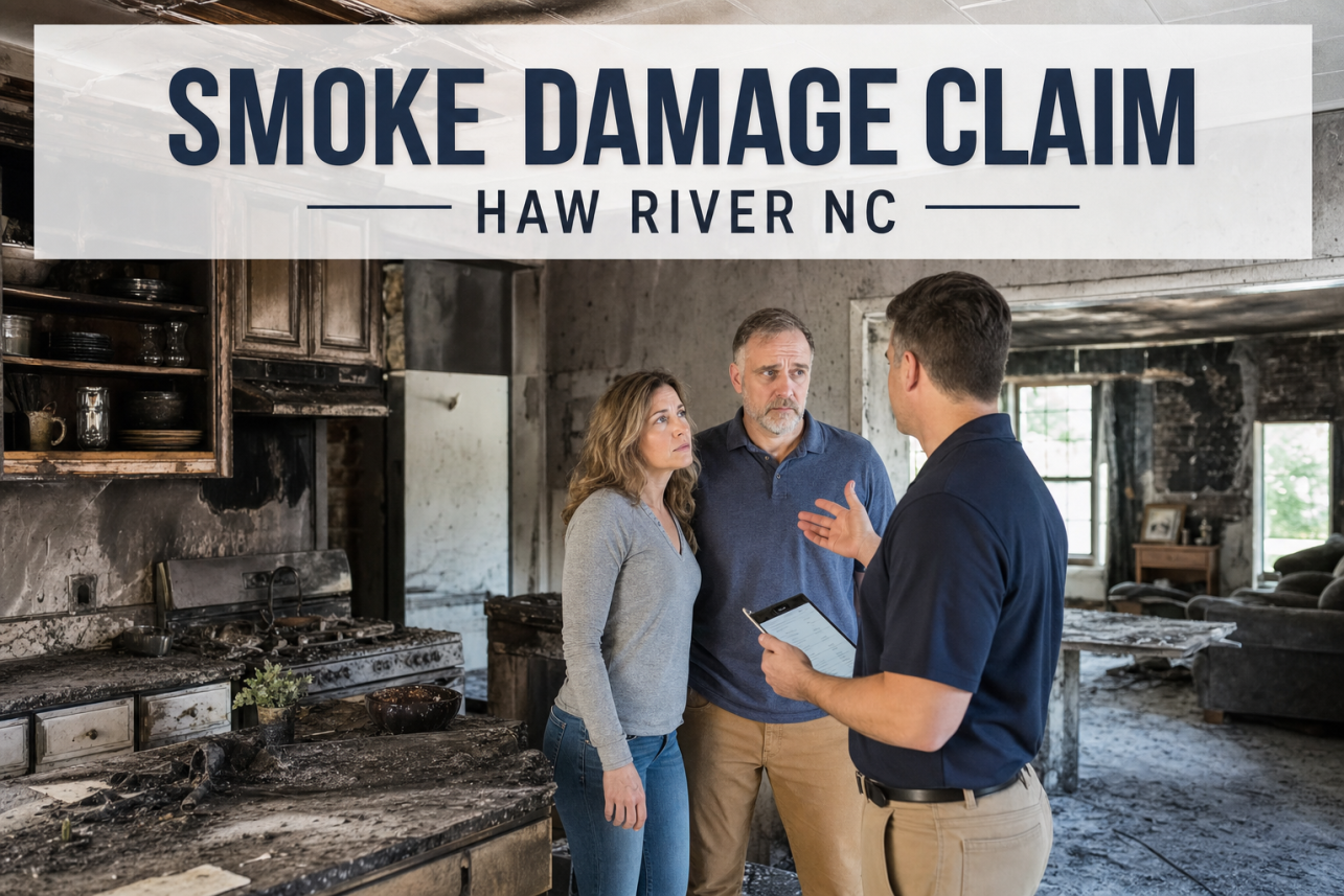 Smoke Damage Claim Haw River NC — Why is the insurance company's offer so much lower than my actual damage?. The first offer on a smoke loss is often built from a quick walkthrough that only cou.