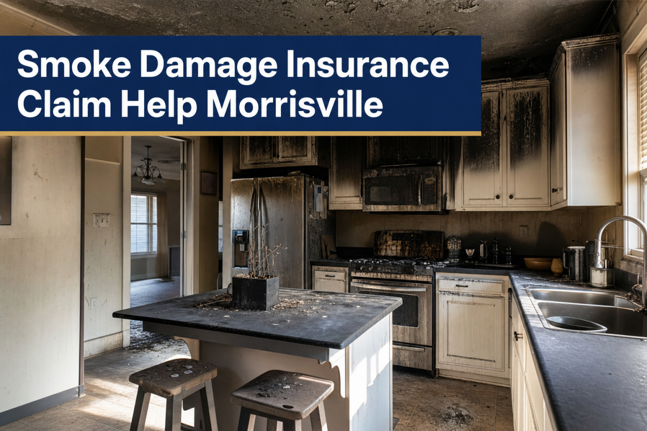 Smoke Damage Insurance Claim Help Morrisville — Smoke damage insurance claim help Morrisville services for local customers.