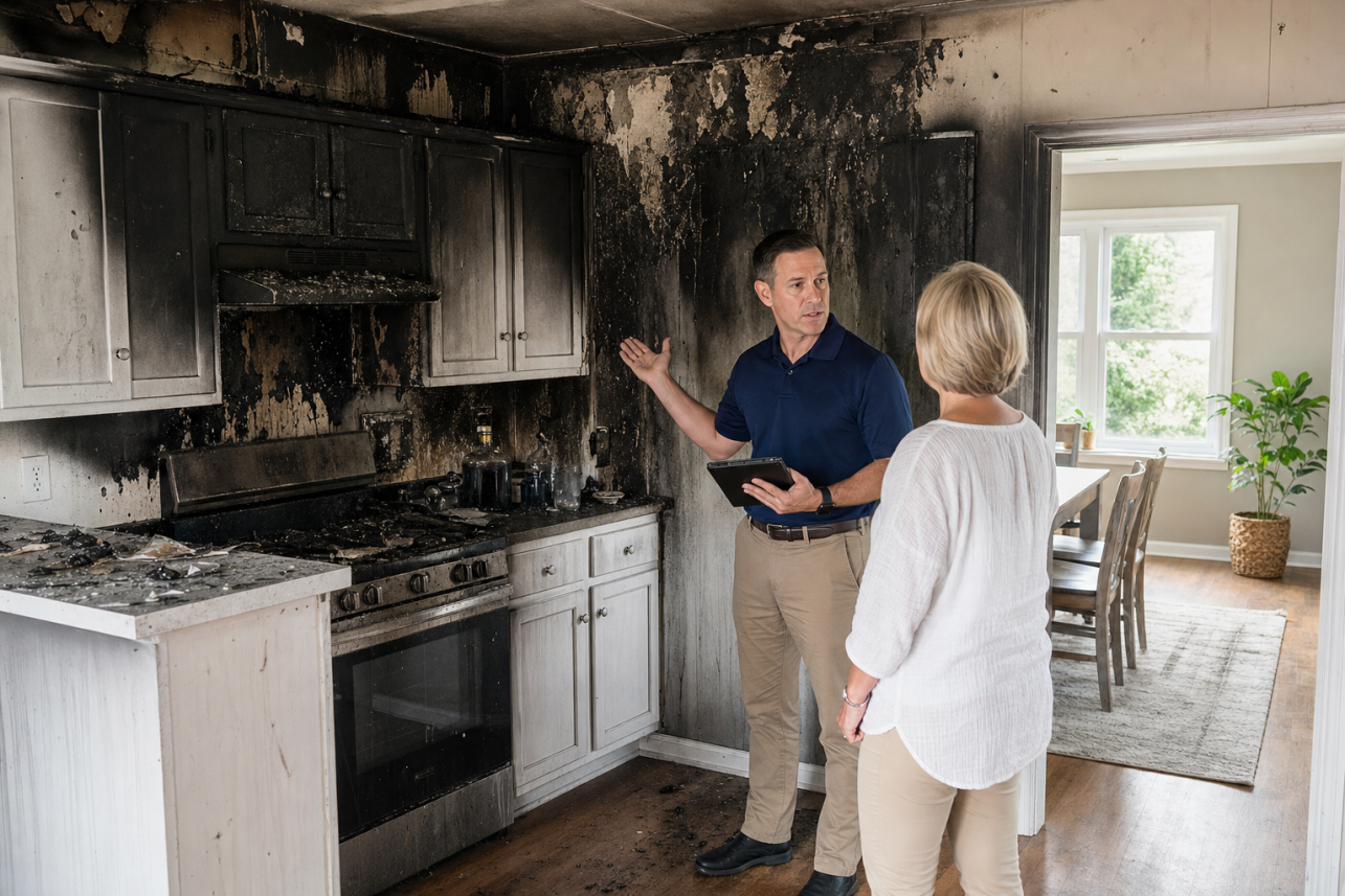 Smoke Damage Insurance Claim Help Morrisville — My fire was small and mostly contained. Is a Morrisville public adjuster still worth it for smoke damage alone?.