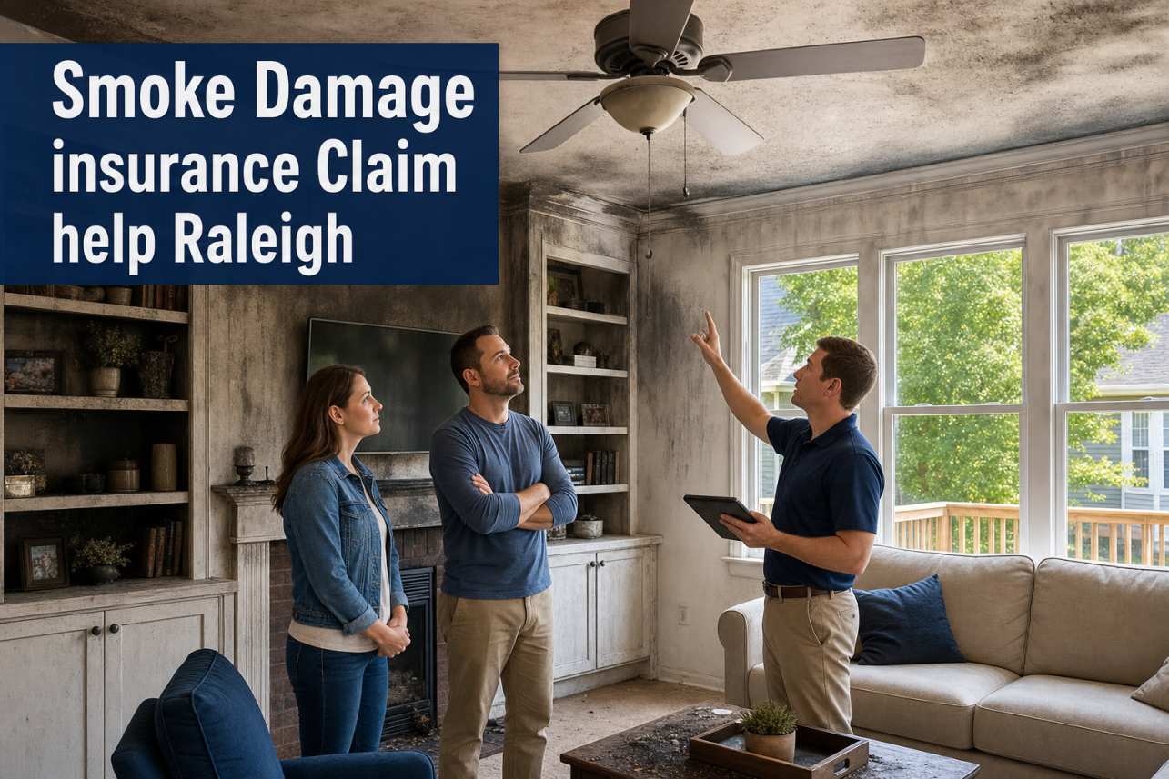 Smoke Damage Insurance Claim Help Raleigh — What does smoke damage typically include that Raleigh insurance companies try to exclude?.