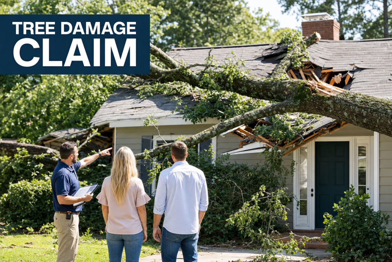 Tree Damage Claim Elon, NC — Will insurance cover tree removal, or just the hole in my roof?. Most homeowners policies pay to repair the structure the tree hit — the roof, the deck, the fen.