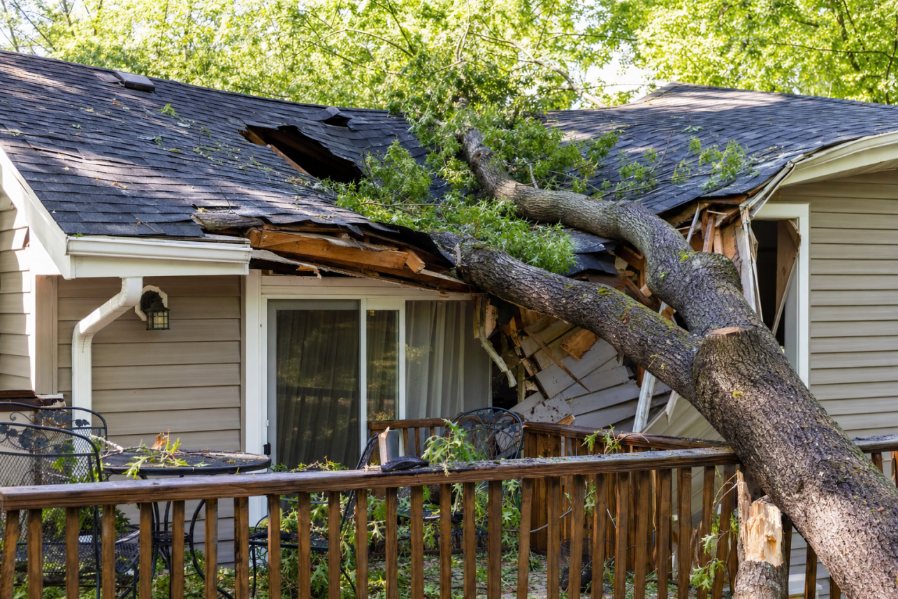 Tree Damage Insurance Claim