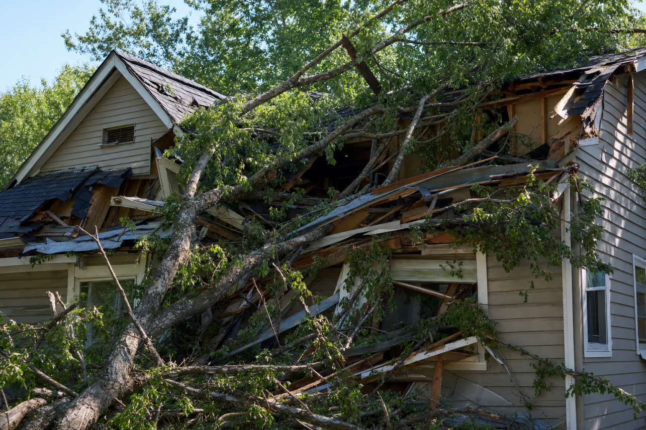 Tree Damage Insurance Claim