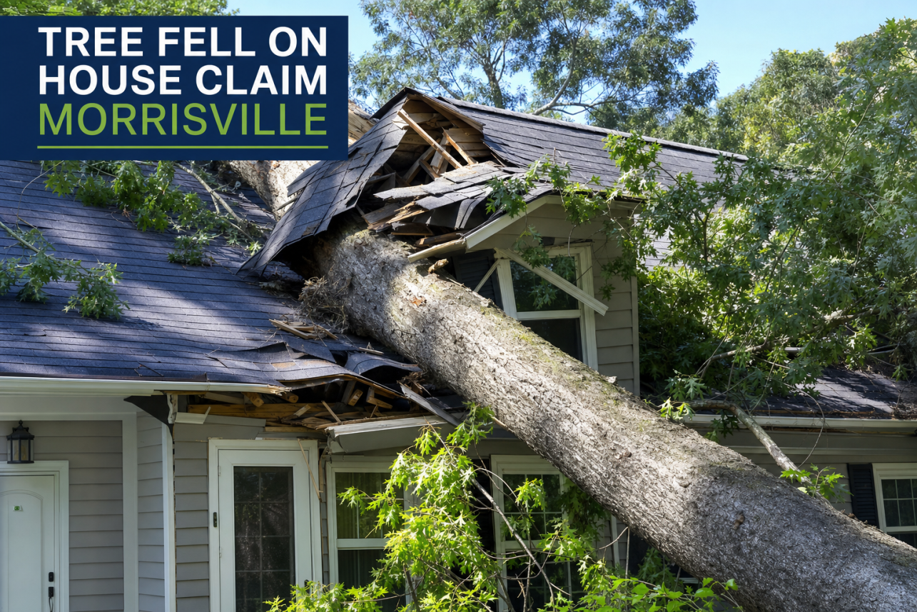 Tree Fell On House Claim Morrisville — Tree Fell On House Claim Morrisville services for local customers.