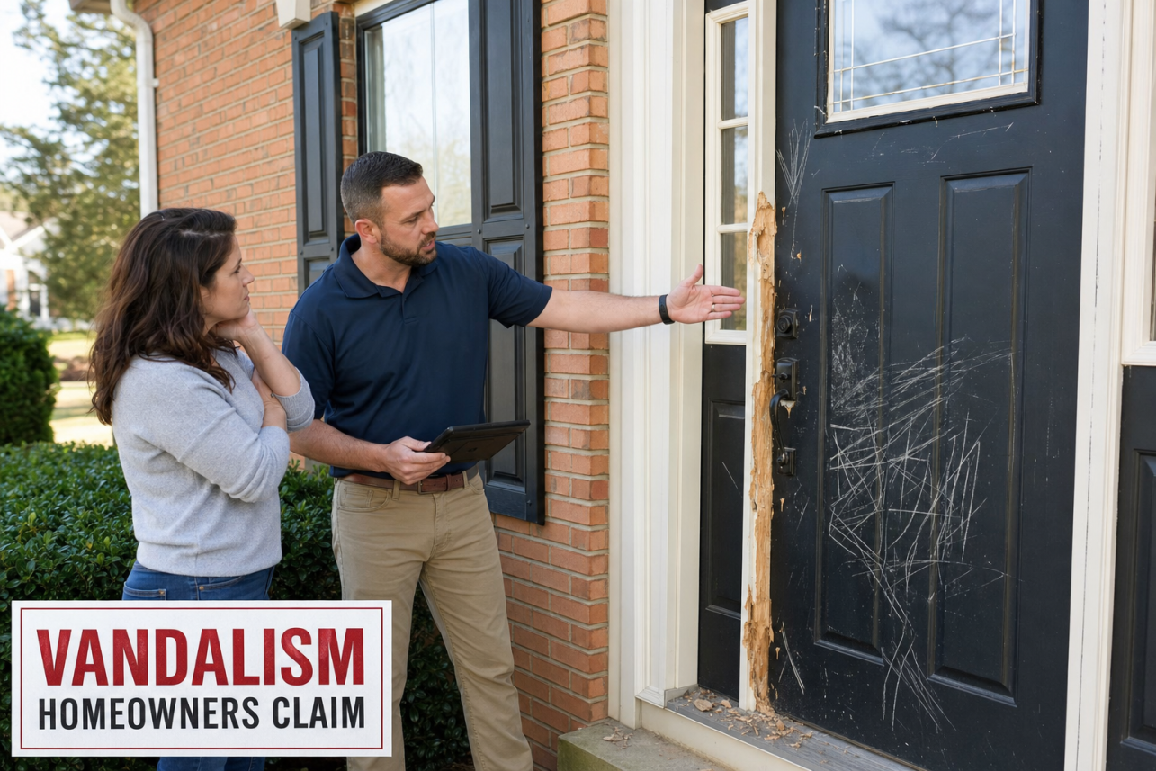 Vandalism Homeowners Claim Burlington, NC — Does homeowners insurance in Burlington cover vandalism and malicious mischief?.