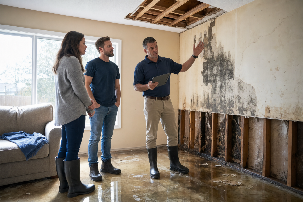 Water Damage Claim Help Bynum — Why is the insurance check so much lower than my contractor's estimate?. This is the most common call we get. The insurer's estimate often prices the visible da.