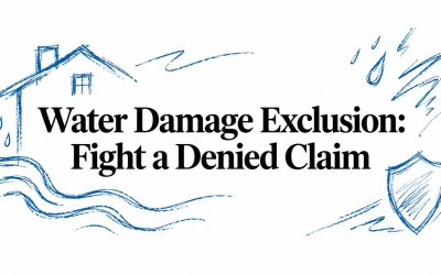 Water Damage Exclusion: Fight a Denied Claim