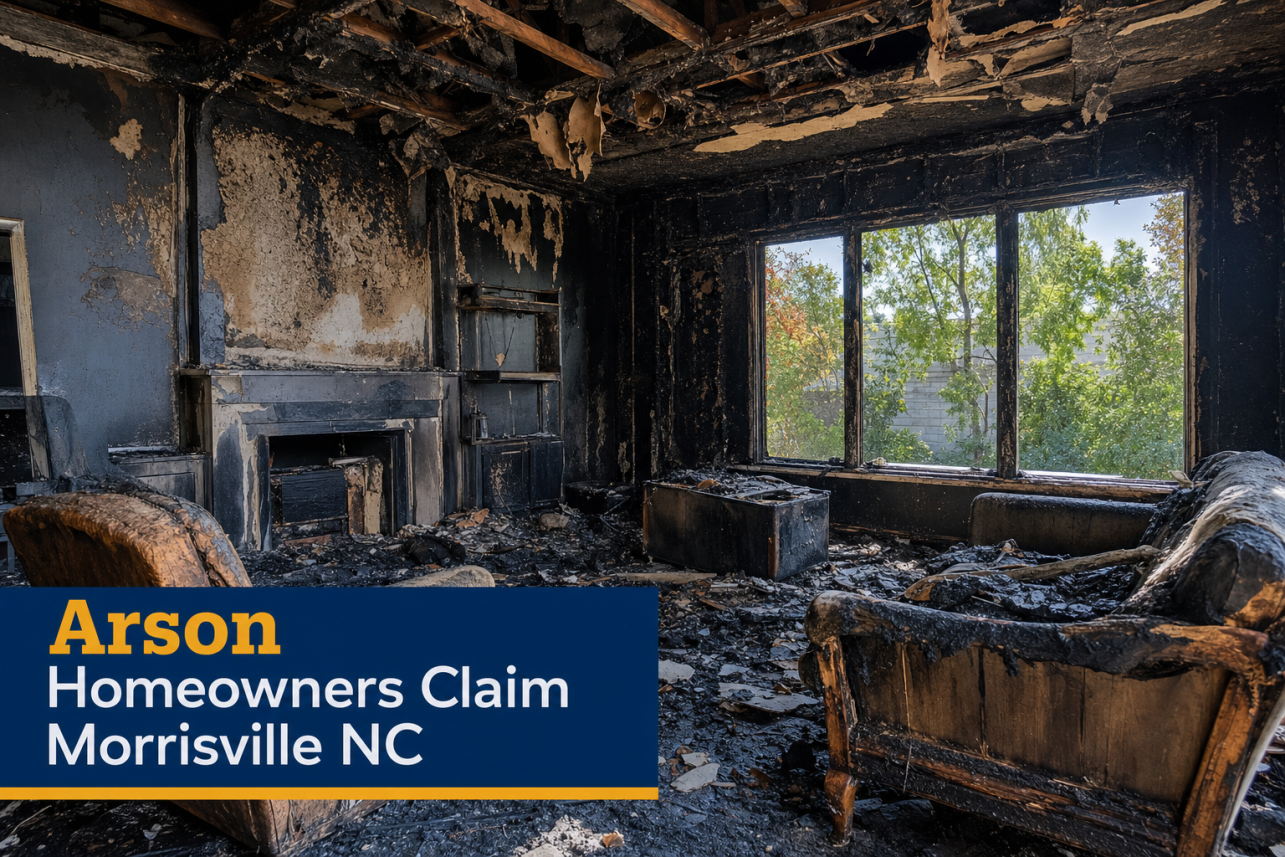 Arson Homeowners Claim Morrisville NC — Arson Homeowners Claim Morrisville NC services for local customers.