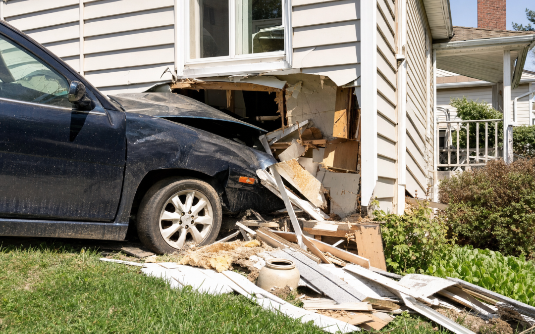 Car Hit My House