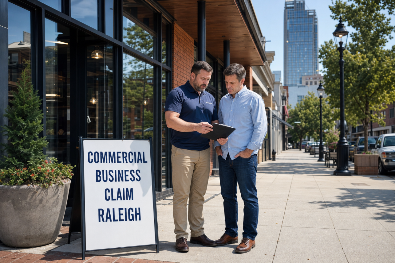 Commercial Business Claim Raleigh — How do I know whether my Raleigh commercial property claim was actually underpaid?.