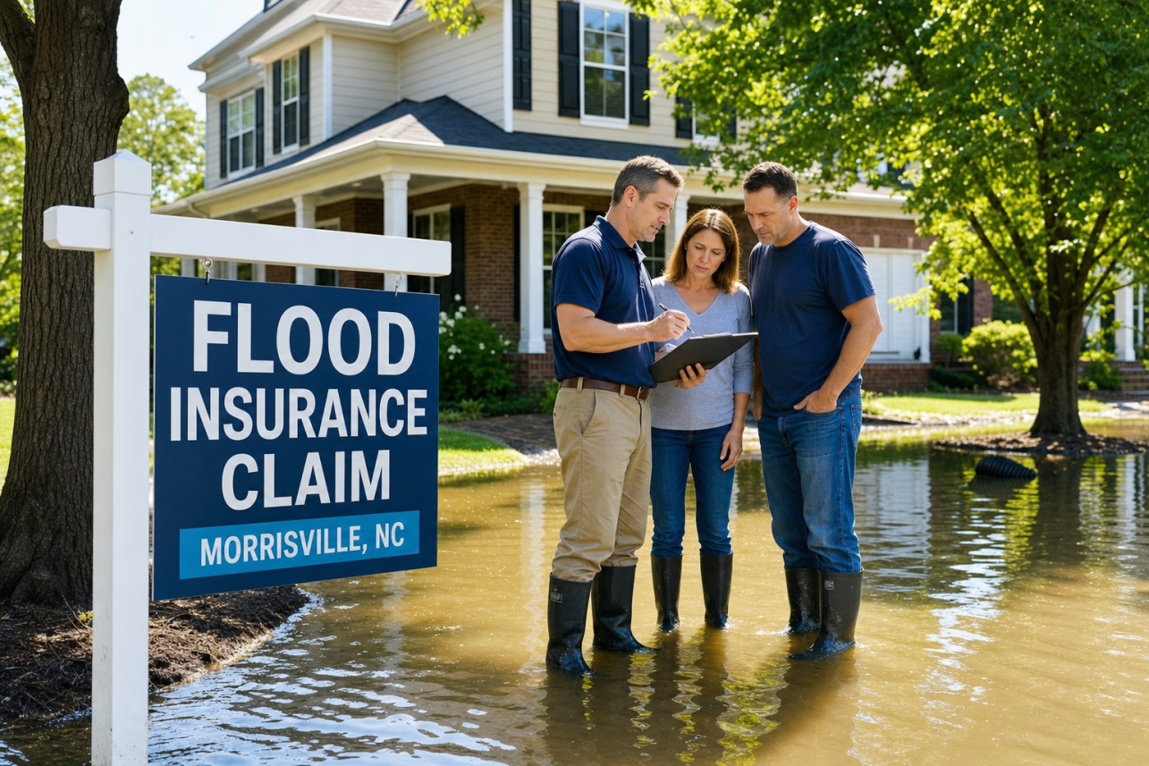 Flood Insurance Claim Morrisville NC — Why is the flood payout so much lower than my contractor's repair estimate?. This is the most common call we get after a flood. The carrier's figure is built on.