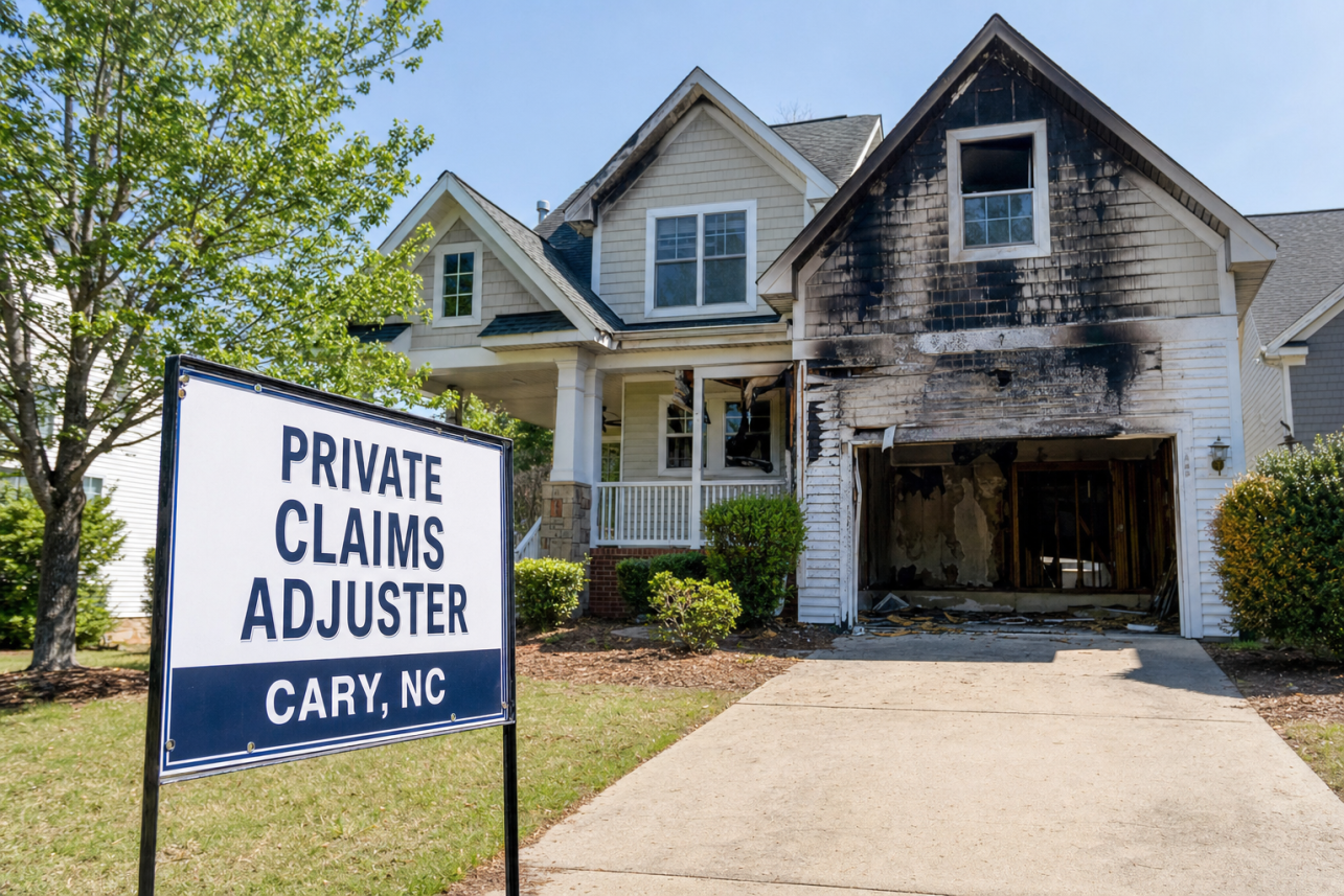 Private Claims Adjuster Cary NC — What does a Private Claims Adjuster Cary NC homeowner hires actually do?.