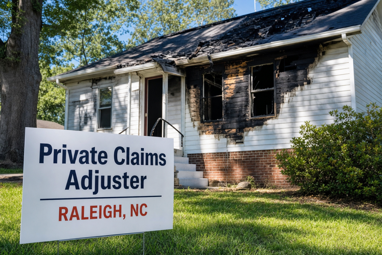 Private Claims Adjuster Raleigh NC — What does a Private Claims Adjuster Raleigh NC policyholders hire actually do for them?.
