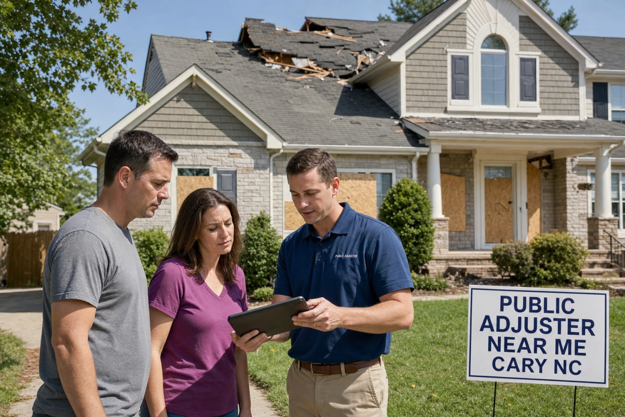 Public Adjuster Near Me Cary NC — What does a Cary public adjuster cost — and is the fee worth it?. Public adjusters in North Carolina work on a contingency fee: a percentage of the settlement,.