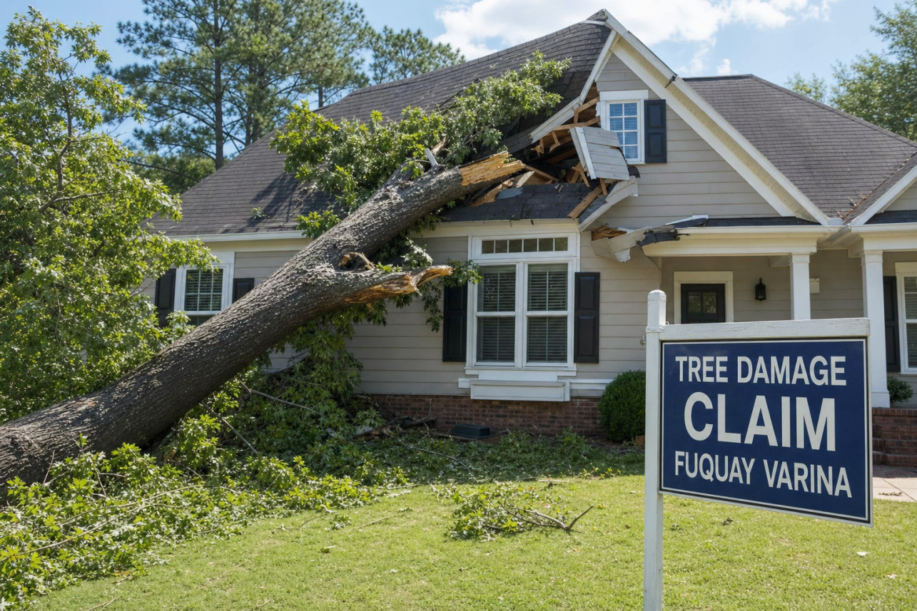 Tree Damage Claim Fuquay Varina Fuquay-varina — What does a Tree Damage Claim Fuquay Varina Fuquay-Varina policyholder typically recover, and how can a public adjuster help?.